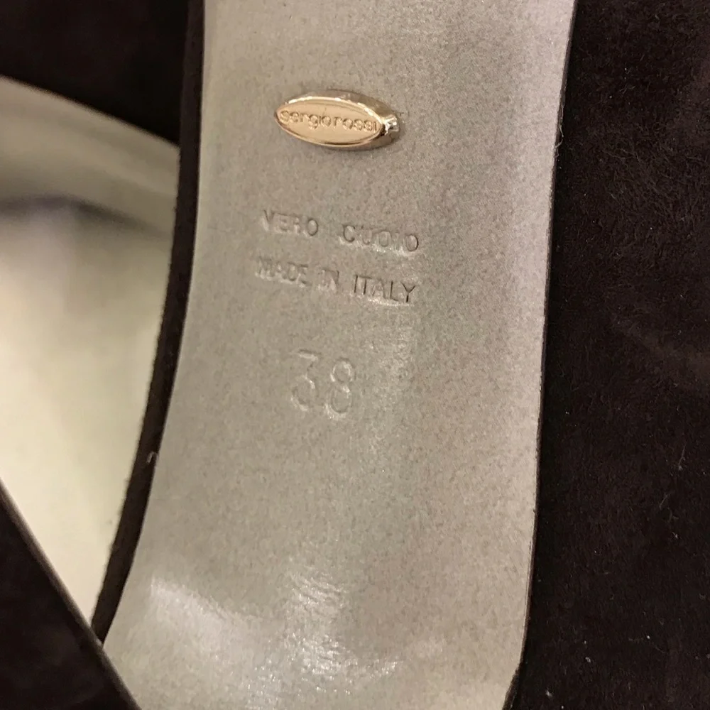 SERGIO ROSSI PERP TOE PUMP - Picture 6 of 7